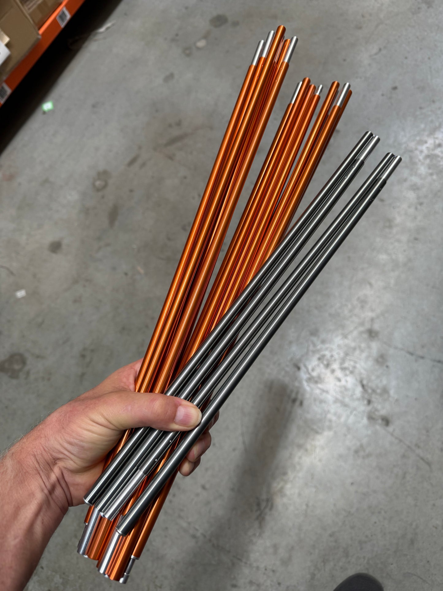COMPLETE POLE SET for Storm Shelter 3 tent