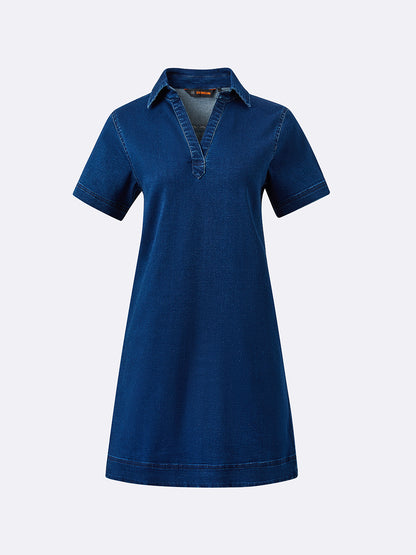 Flores Travel Denim Dress Womens