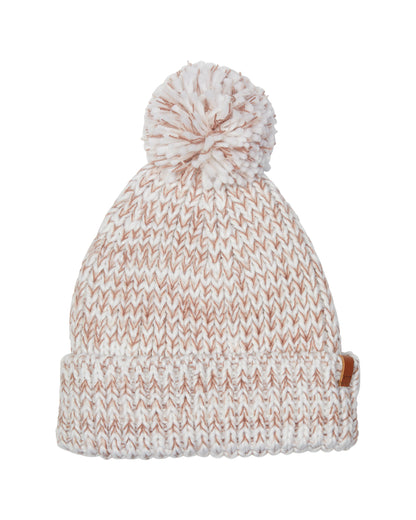 Flurry Womens Pom Pom Beanie