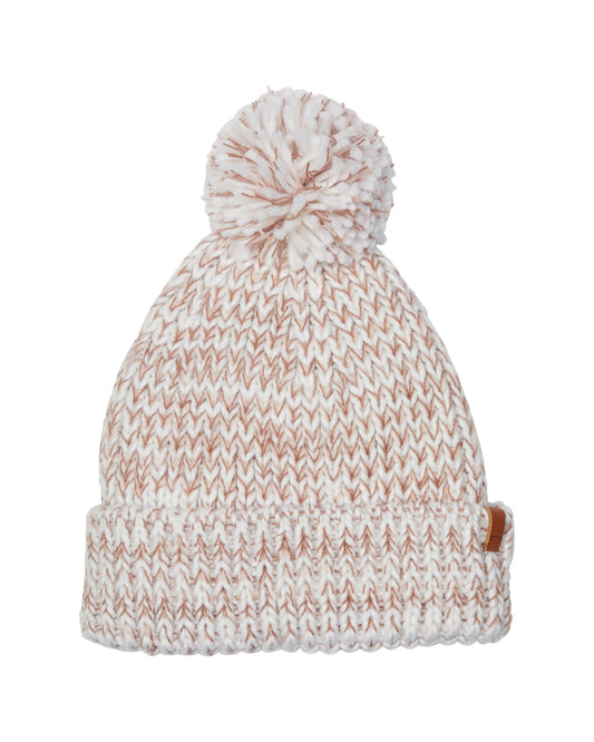 Flurry Womens Pom Pom Beanie