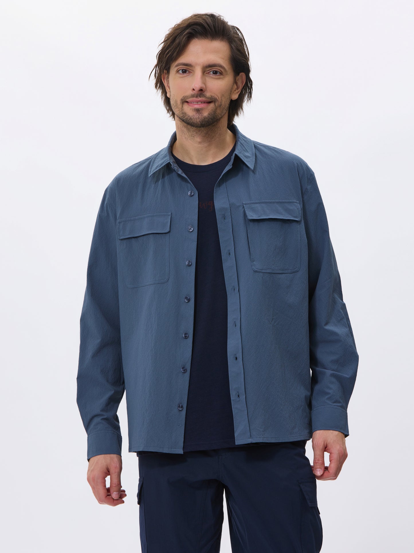 Attwood Long Sleeve Shirt Mens