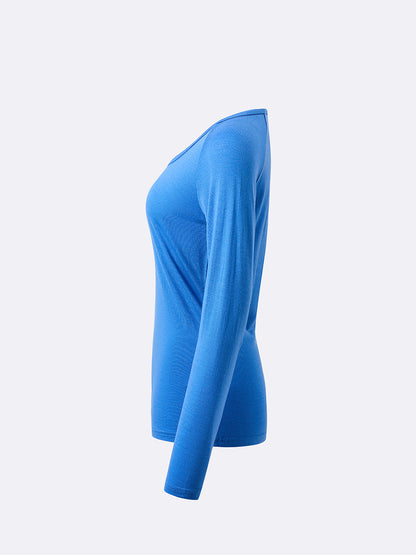 Merino 180 Maracha Long Sleeve Scoop Crew Womens