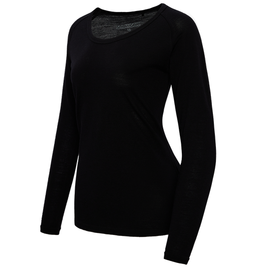 Merino 180 Maracha Long Sleeve Scoop Crew Womens