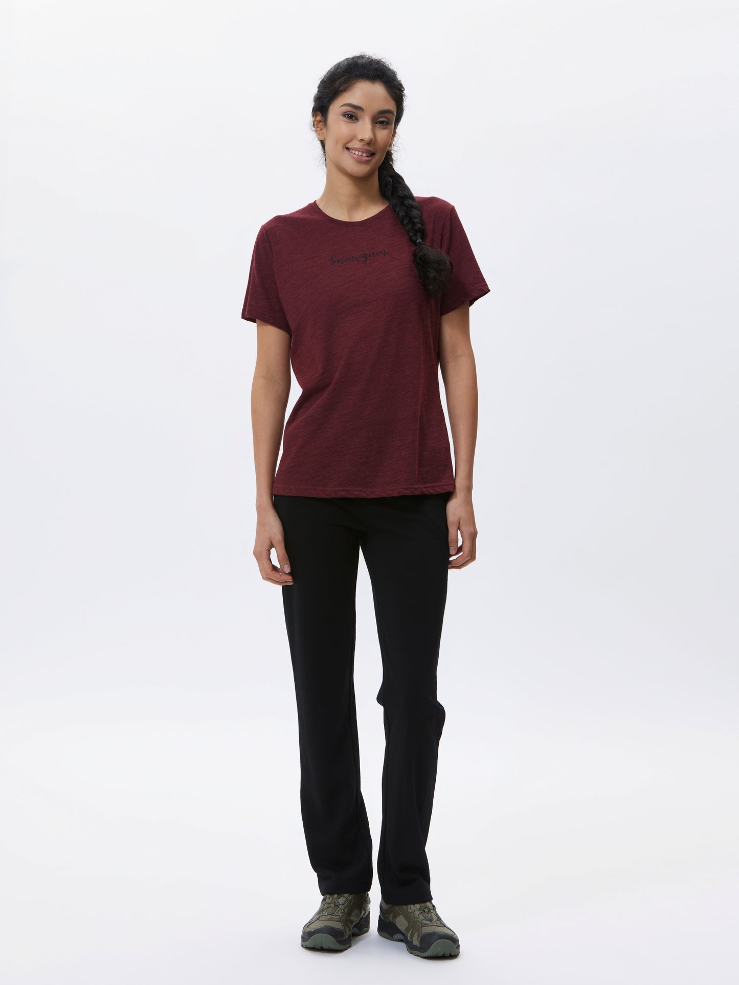Merino Blend Essential Tee Womens