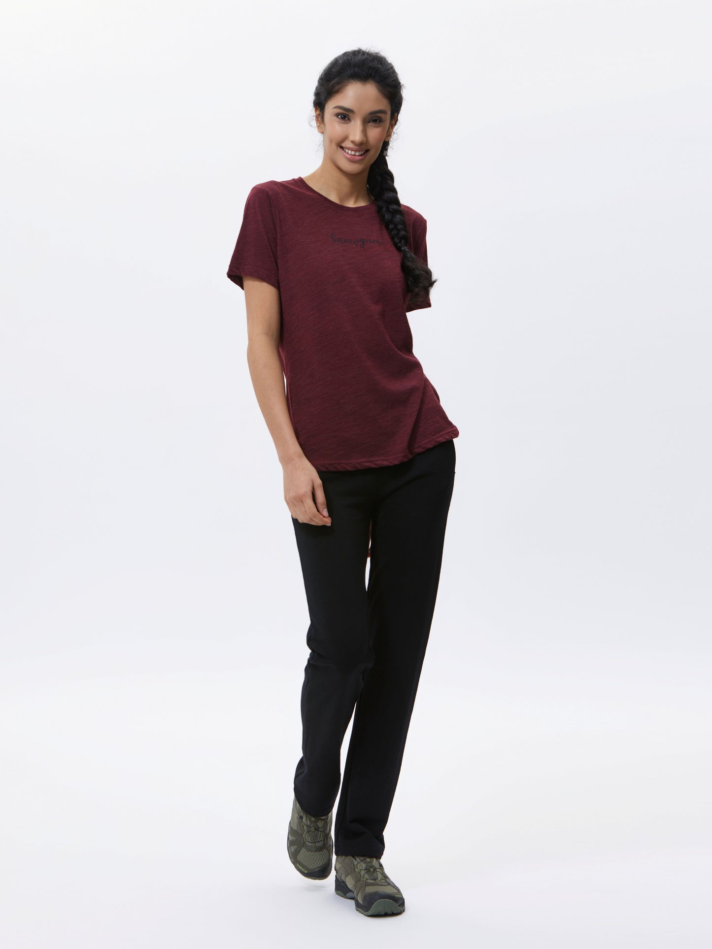 Merino Blend Essential Tee Womens