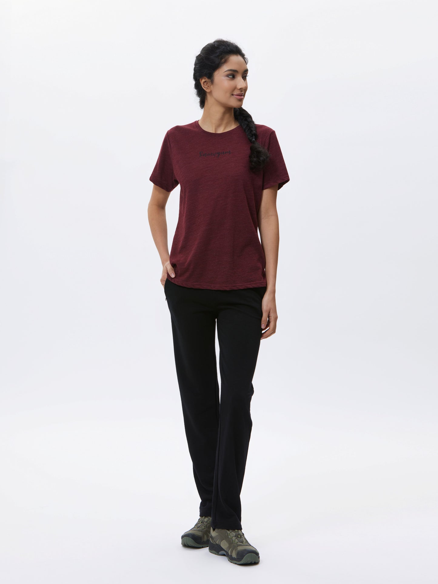 Merino Blend Essential Tee Womens