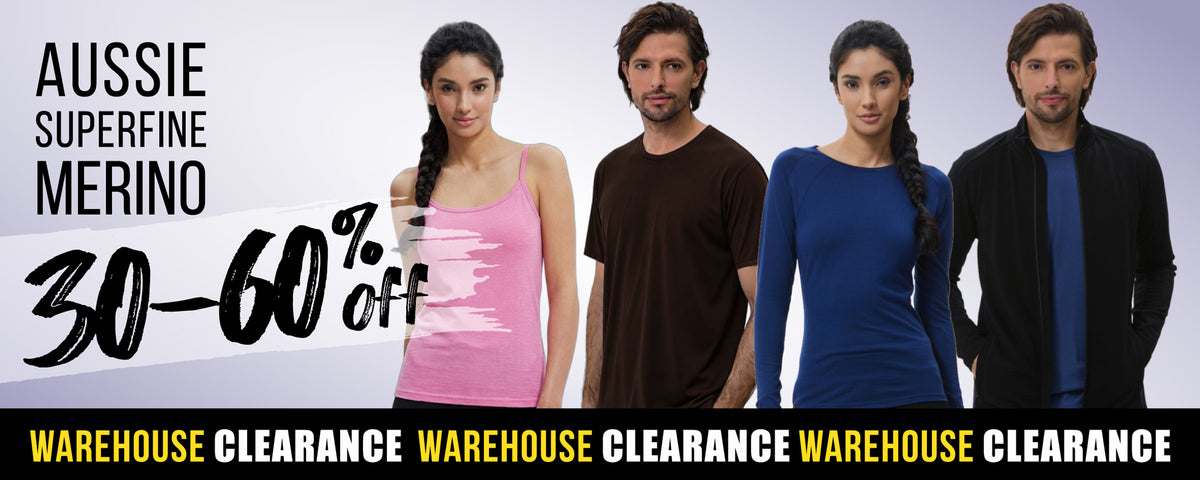 Warehouse Clearance: 30-60% Off Merino