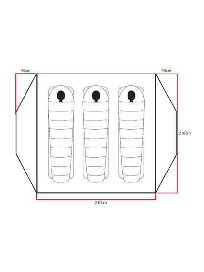 Storm Shelter 3 Person Tent