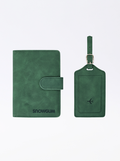 Passport Wallet & Luggage Tag Set