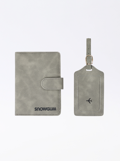Passport Wallet & Luggage Tag Set