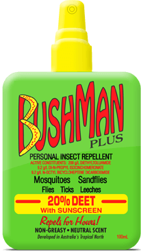 Bushman+ 100ml Repellent + Sunscreen