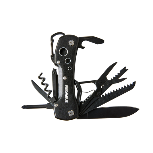 Black Stainless Steel Pocket Knife