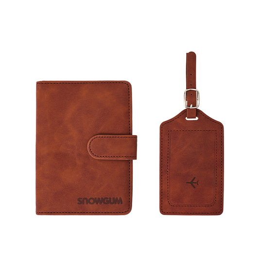Passport Wallet & Luggage Tag Set